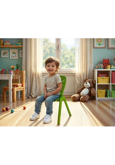 3078 Sandalye Çok Renkli