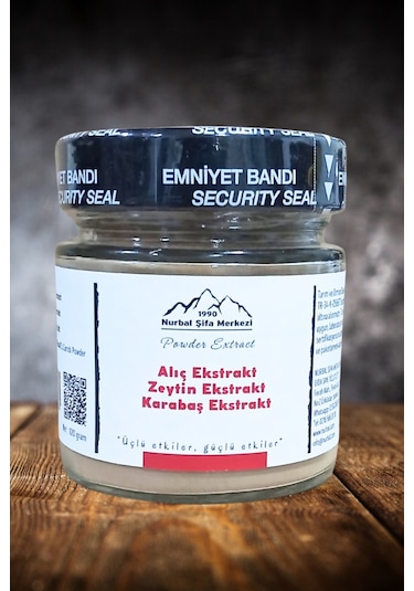 Nurbal Şifa Merkezi Alıç Zeytin Karabaş 120 G