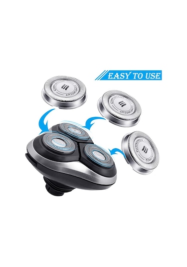 Philips Tıraş Makinesi İçin 3 Adet Sh30 Tıraş Bıçağı Yedek Başlığı
