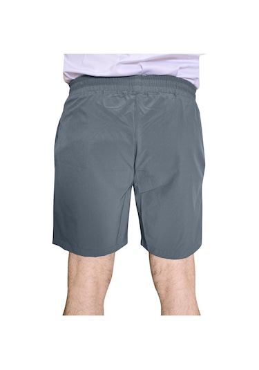 Raru Dokuma Şort Perdo Gri