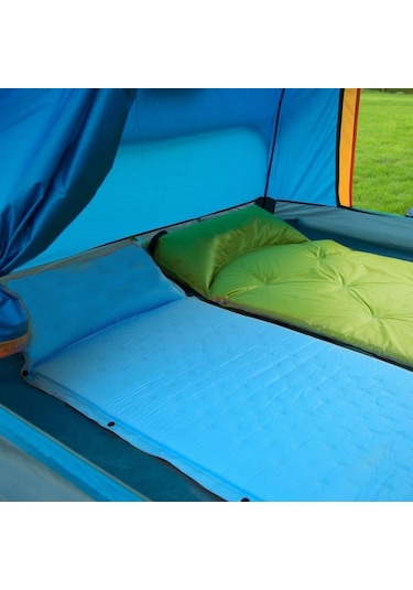 Madfox Outward Ultralight Yastıklı Şişme Kamp Matı Mavi Açık Mavi