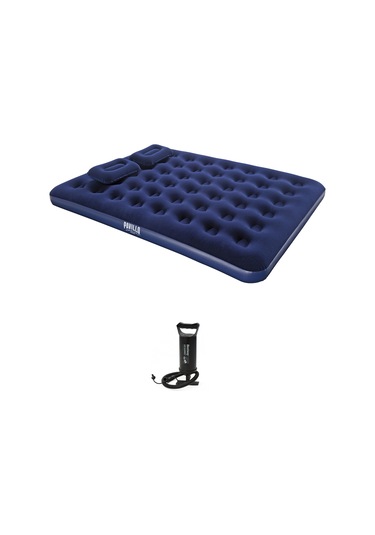 Bestway Şişme Yatak Yastık ve El Pompalı 203x152x22 - 67374