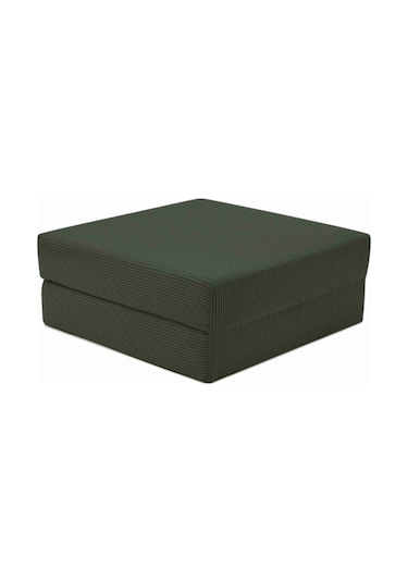 Nura Serisi Minder Şık Ve Konforlu Oturma Alanları İçin Çok Amaçlı Minder 100x100x18 Yeşil