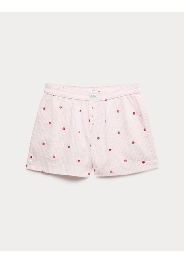Marks & Spencer Desenli Pijama Altı Pembe Mix