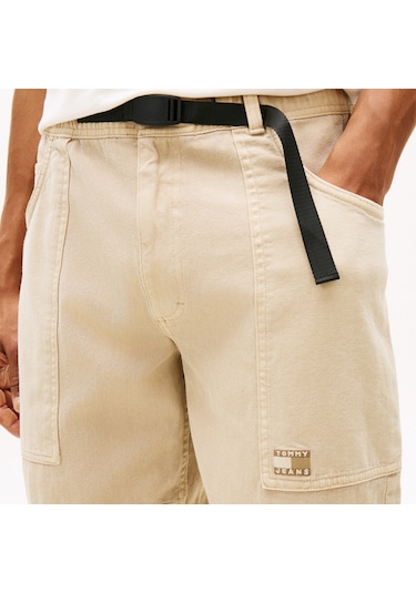 Tommy Hilfiger Jaimie Fabric Blocking Pant Erkek Bej Pantolon Dm0dm23105 Bej