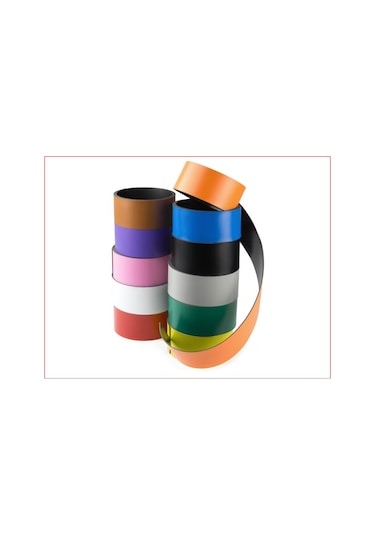 2 Metre Yazılabilir Şerit Mıknatıs Magnet Beyaz- 20 Mm Genişlik