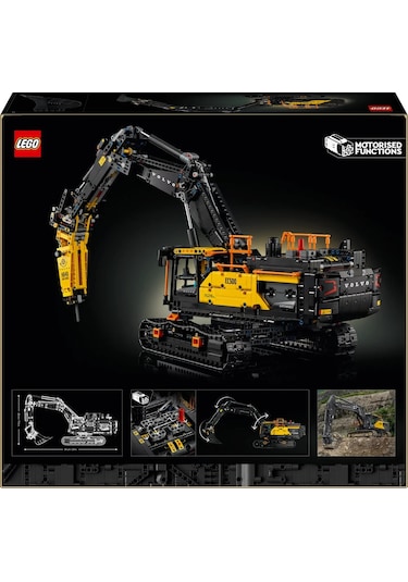 LEGO® Technic Volvo EC500 Hybrid Ekskavatör 42215- Yetişkinler için Motorlu İnşaat Aracı Yapım Seti (2359 Parça)
