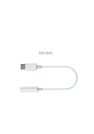 Zte Axon 9 Pro Type C To 3.5Mm Kulaklık Çevirici Dönüştürücü
