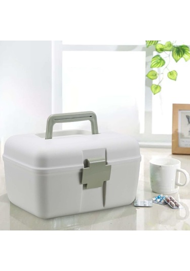 Suntek İlaç Saklama Kutusu Organizatör Konteyner Kozmetik