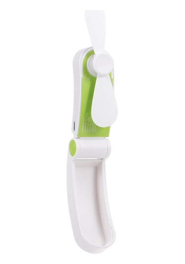 Reedark Yeşil Usb Şarjlı Mini Katlanabilir El Fanı - Taşınabilir, Güvenli Tpe Kanatlı, Hafif Ve Hızlı Soğutma Yeşil