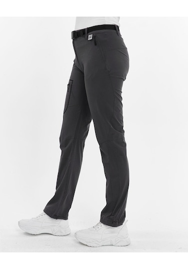 Mapamyumco Quick Dry Kadın Trekking Pantolon-füme