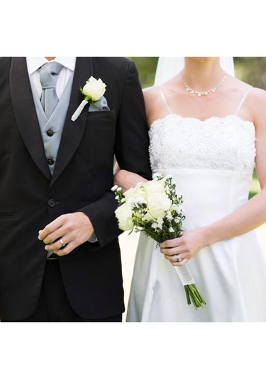 Roco Paper Çiçek Bandı Beyaz 12 Rulo 1 Cm X 35 M