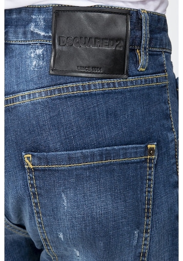 Yeni Dsquared2 Erkek Şort (475042665) Mavi