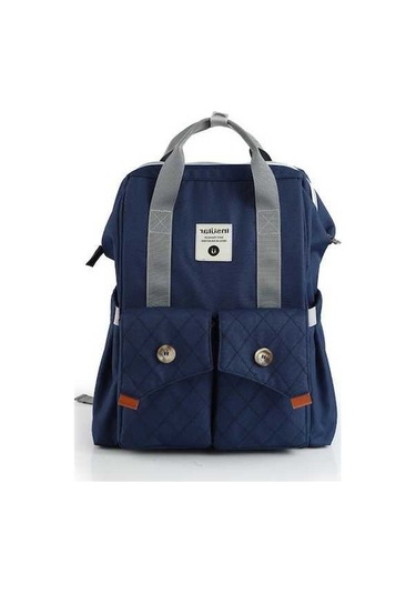 Novahub Moveevo Su Geçirmez Bebek Bezi Sırt Çantası, Çok Amaçlı Seyahat Çantası Mavi