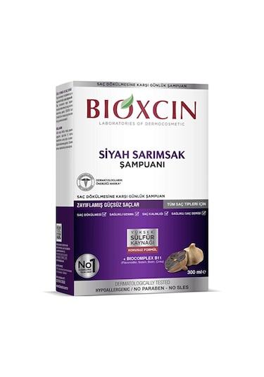 Şampuan - Siyah Sarımsak - 300 Ml