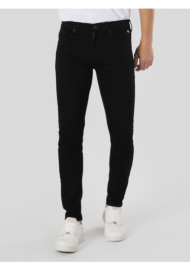 Colin's 040 Alex Süper Dar Kesim Düşük Bel Dar Paça Siyah Erkek Jean Pantolon CL1063725_Q1.V1_DN06270