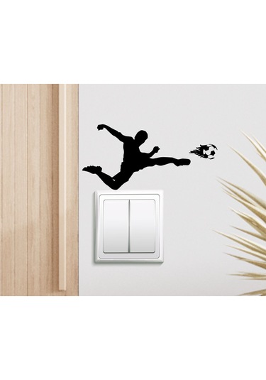 Bk Home Futbolcu Tasarımlı Duvar Sticker-1 N11.9
