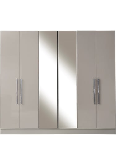 Hazal Mdf 6 Kapılı Dolap