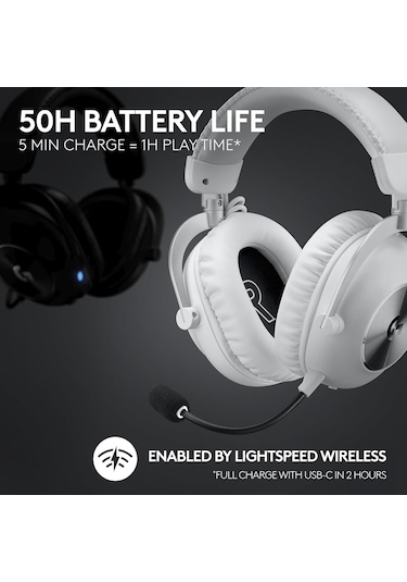 Logitech G Pro X 2 Lıghtspeed Kablosuz Kulak Üstü Kulaklık