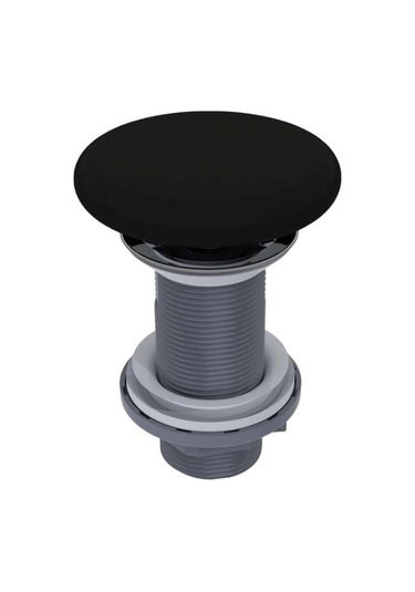 Isvea Bas-aç Sifon Başlığı Taşma Delikli Siyah