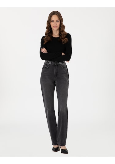 Pierre Cardin Kadın Siyah Kazak /triko 50315758-vr046 Siyah