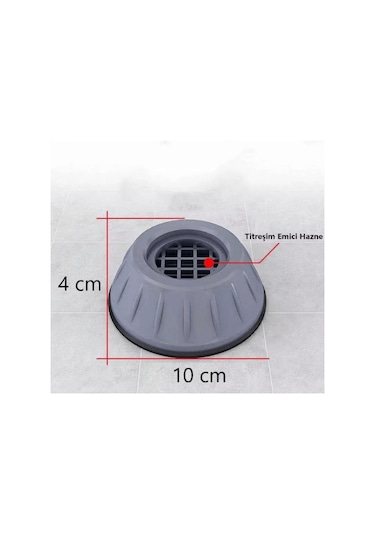 Oyuncakfoni 16 Adet Robot Süpürge İçin Mobilya Ayak Yükseltici Aparat Stoper