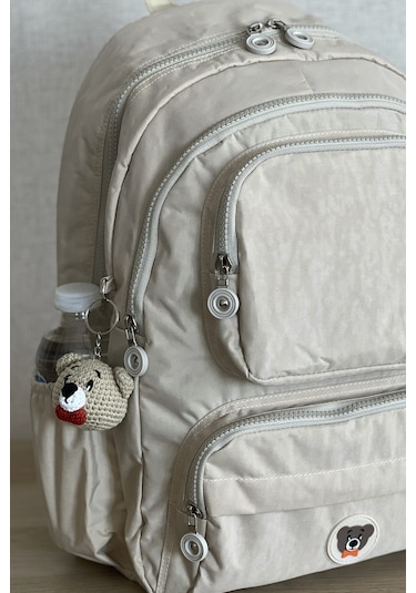 Nemo Group Bej Okul Seyahat Sırt Spor Çantası