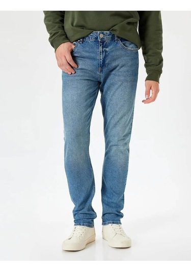 Koton Erkek Jean Pantolon İndigo 5wam40168nd 25ky59002089 Y59161 İndigo