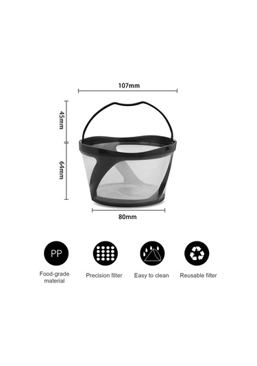 Leezsing Tekrar Kullanılabilir Örgü Öğütülmüş Kahve Filtre Sepeti Keurig K-duo Essentials Ve K-duo Brewers Kahve Makinesiyle Uyumludur