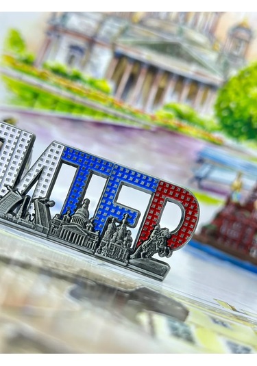 Bjorn Buzdolabı İçin Buzdolabı Mıknatısı, Hediyelik "saint Petersburg". 318181009