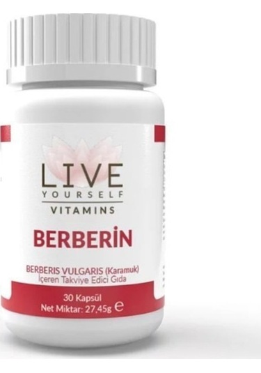 Liveyourself Berberin 30 Kapsül