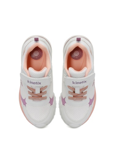 Kinetix Loks Tx F 5fx Beyaz Kız Çocuk Spor Ayakkabı Beyaz-pembe-yavruagzı Çok Renkli