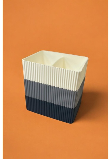 Kat Kat Bölmeli Organizer, 3'lü Set Füme