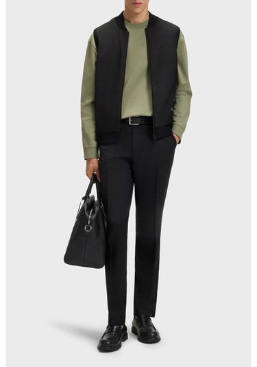 Boss Erkek Yelek 50543164 001 Siyah Siyah