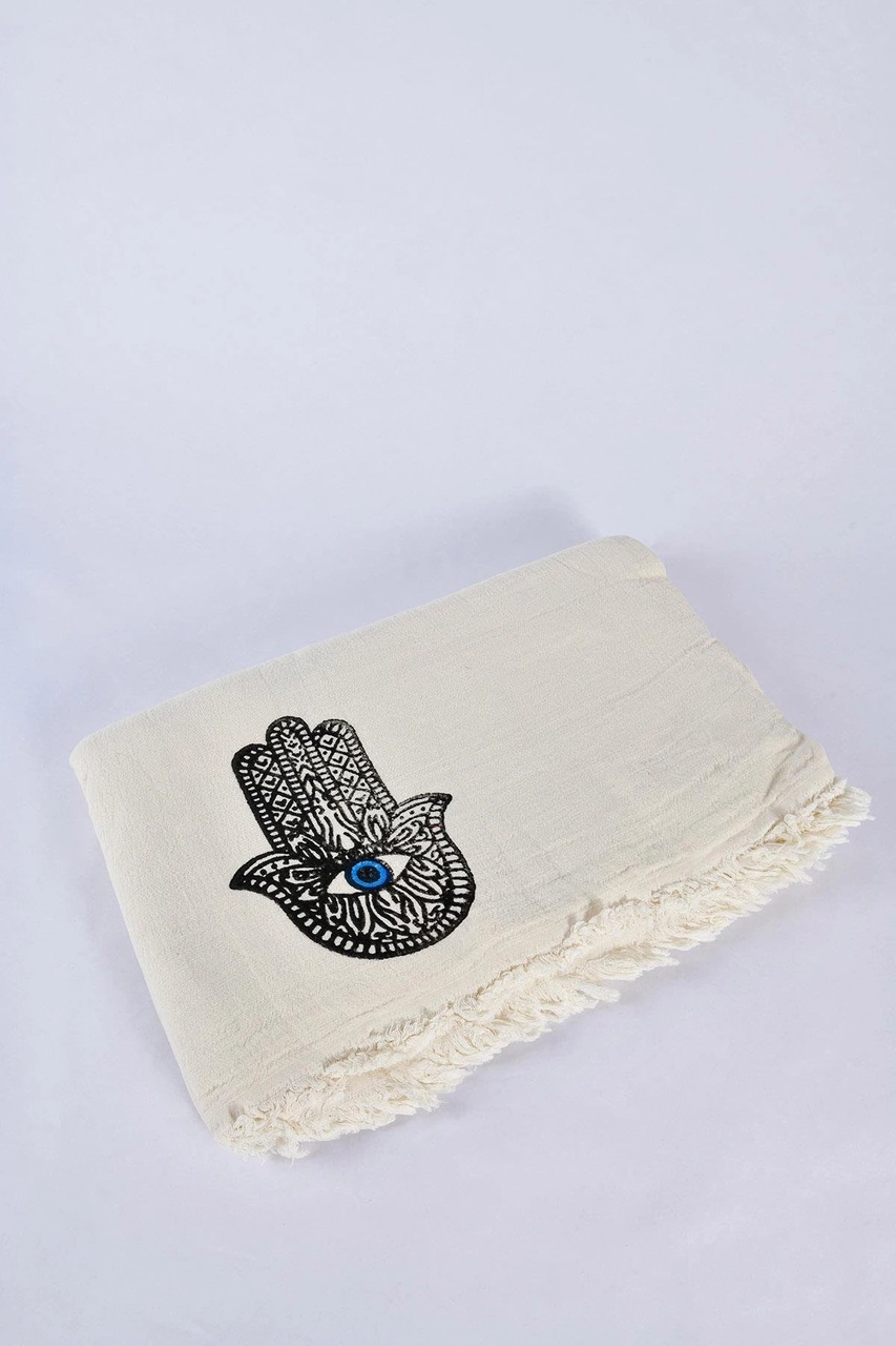 Brandsmithshop Hand Of Fatima Çok Amaçlı Örtü Çok Renkli