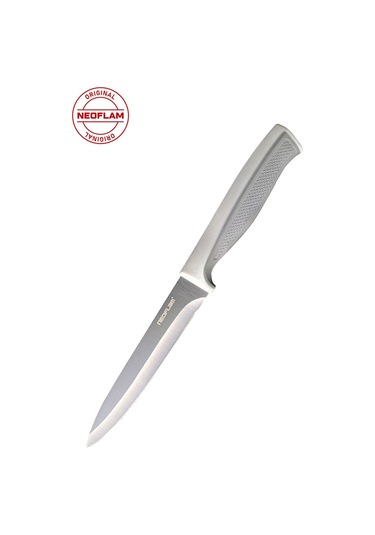 Neoflam D-NEOGMK013 Microban Çok Amaçlı Bıçak Gri 13 CM Gri