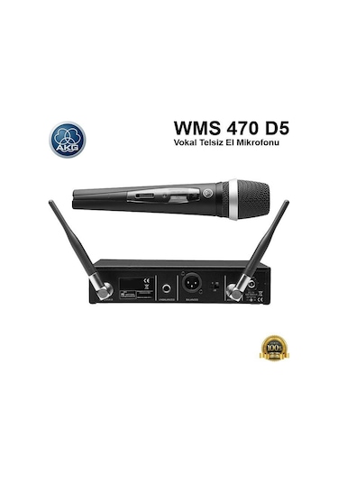 Akg Wms 470 Vocal Set D5 El Tipi Telsiz Mikrofon
