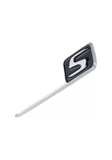 Mercedes Glk Serisi Uyumlu Piano Black S Çubuklu Bagaj Yazısı 3m 3d Abs