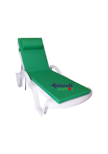 Mirzademarket Şezlong Minderi Lüks Su Geçirmez Kumaş Fermuarlı Yıkanır-Benetton