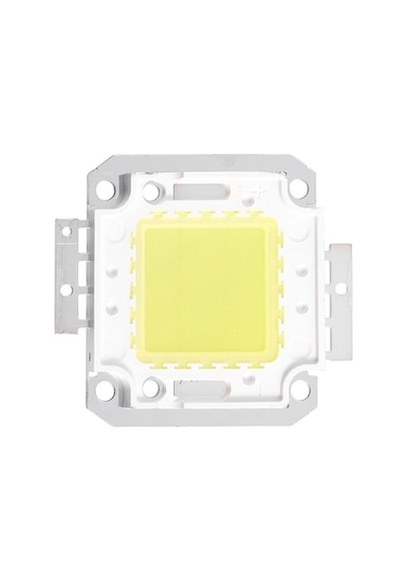 Ulzyvf Smd Siyah Şekli Modül Led Lambası Kare Işık Dc Cob Çip Beyaz 30-36v 2x 20w Mz Siyah