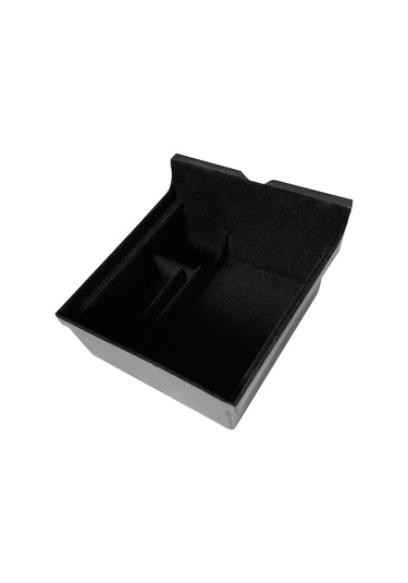 Springsun Tesla 21 Model3/y Araç Merkezi Konsol Organizer Kutusu, Floklu Abs Malzeme, Depolama Ve Düzenleme Fonksiyonu