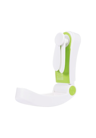 Reedark Yeşil Usb Şarjlı Mini Katlanabilir El Fanı - Taşınabilir, Güvenli Tpe Kanatlı, Hafif Ve Hızlı Soğutma Yeşil