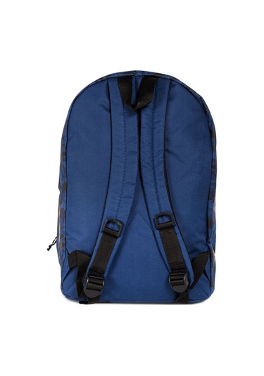 Lacivert Icone Kamuflaj Baskılı Dört Cepli Sırt Çantası Lacivert