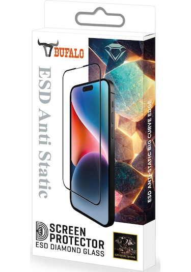 Bufalo Vivo Y27 Esd Anti Static Cam Ekran Koruyucu