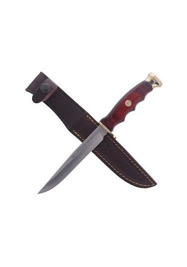Muela Bowie Mercan Sap 14cm Kamp Bıçak Çok Renkli