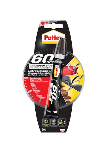 Pattex 60 Sec. Universal Çok Amaçlı Yapıştırıcı 1 Adet