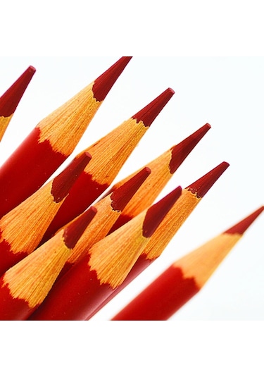 Gen-of Yuvarlak Kırmızı Kopya Kalemi 12 Adet