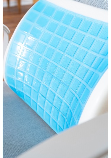 Jelli Ortopedik Visco Bel Yastığı Ofis Araba Koltuk Yastığı Serinleten Yastık 38x32x12