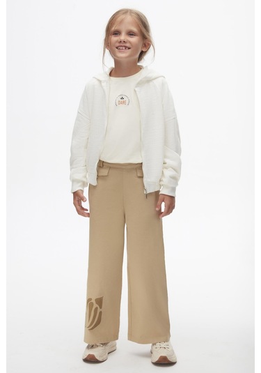 Kız Hırka 24knk37306 Ekru