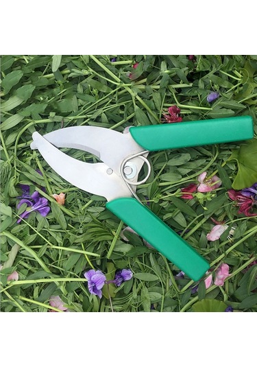 Sones Meyve Ağacı Kesme Makası Fide Soyma Makası Bahçe Dikim Dal Kabuğu Kesici Yeşil